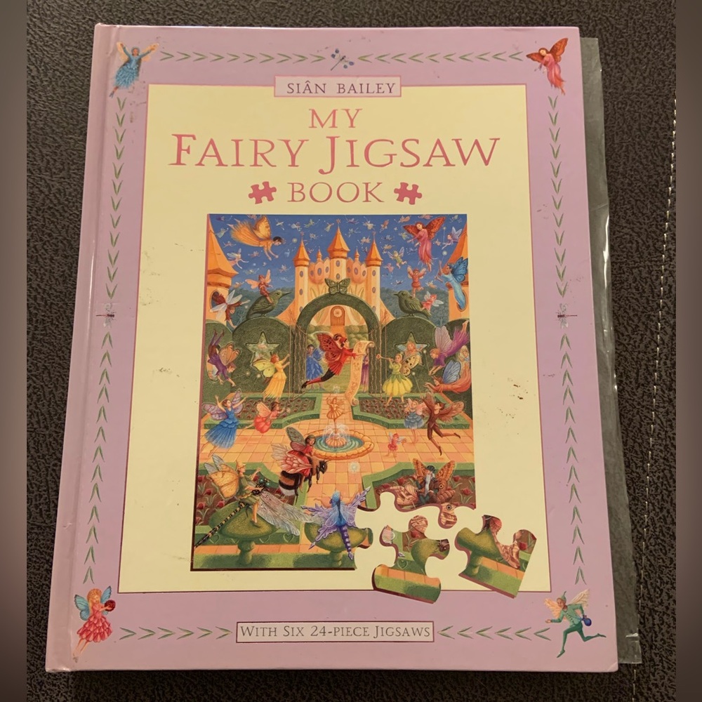 Fairy jigsaw puzzle book